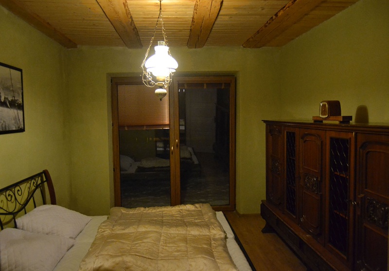 Toscana villa spálňa